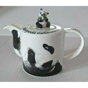 1st Wild Cafe Giant Panda Tea Pot Paul Cardew Porcelain Endangered Species 15 Oz